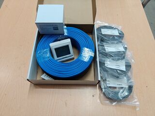 Elektrische vloerverwarming SET 1800 watt, Innovaheat, Kabel, Blauw, 2